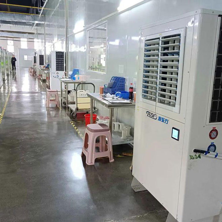 润东方低碳省电空调有效解决环境通风降温问题